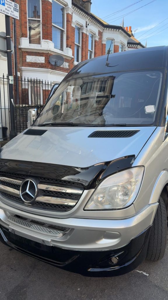 Black & Silver 16 Seater