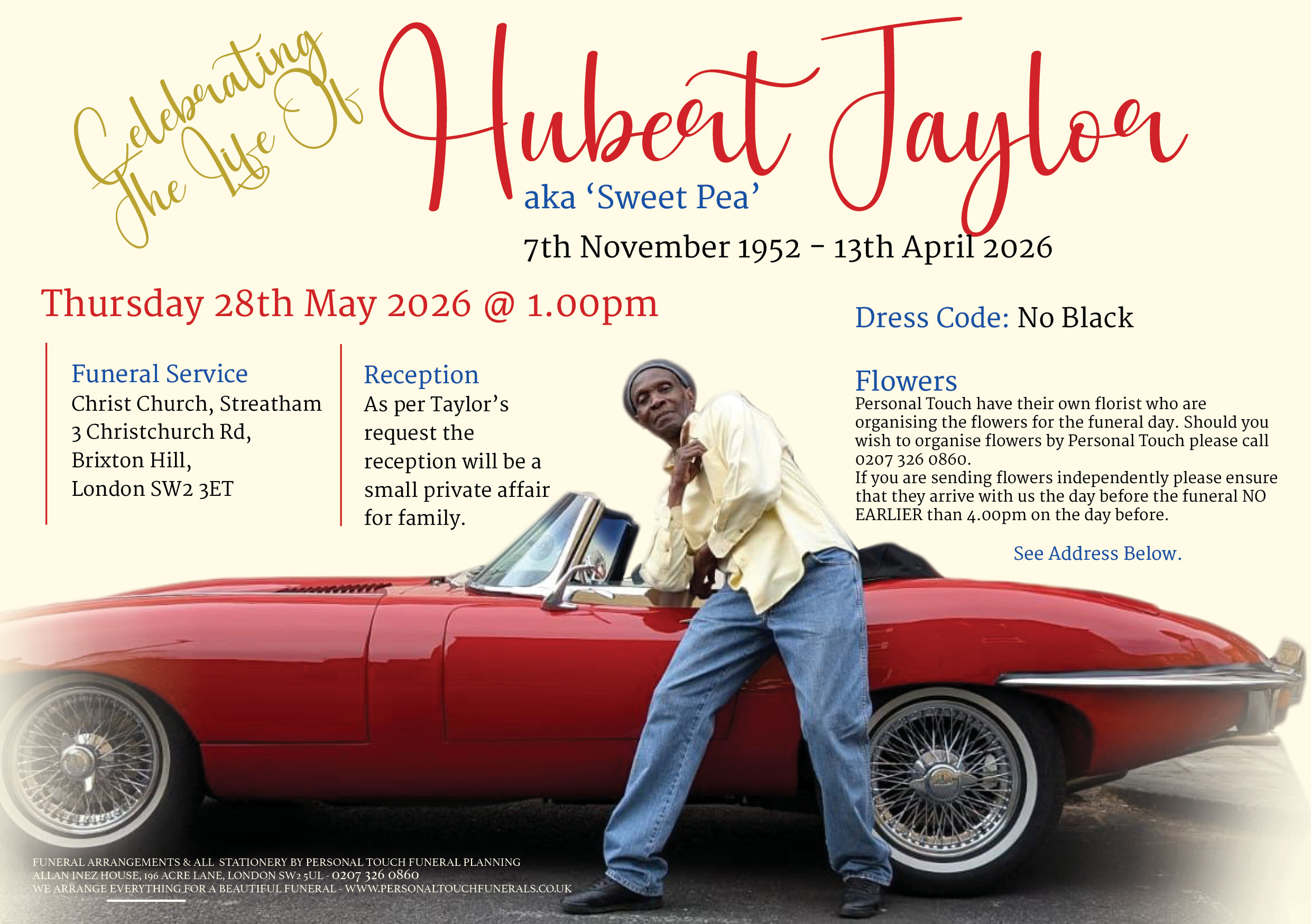 announcement Hubert Taylor 32[2]